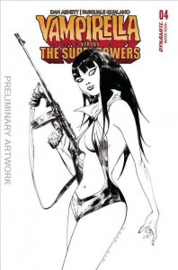 Vampirella Versus The Superpowers #4G VF/NM ; Dynamite | 1:10 Variant Jae Lee B&