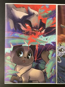 FERAL #5 CVR C 1:10 FLEECS FORSTNER + D 1:25 GARBOWSKA VAR IN-HAND PROSHIPPER