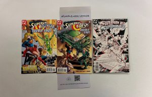 3 DC Comics Superman Blue #1 Superboy & Risk #1 Supergirl & Prysm #1 92 JW8