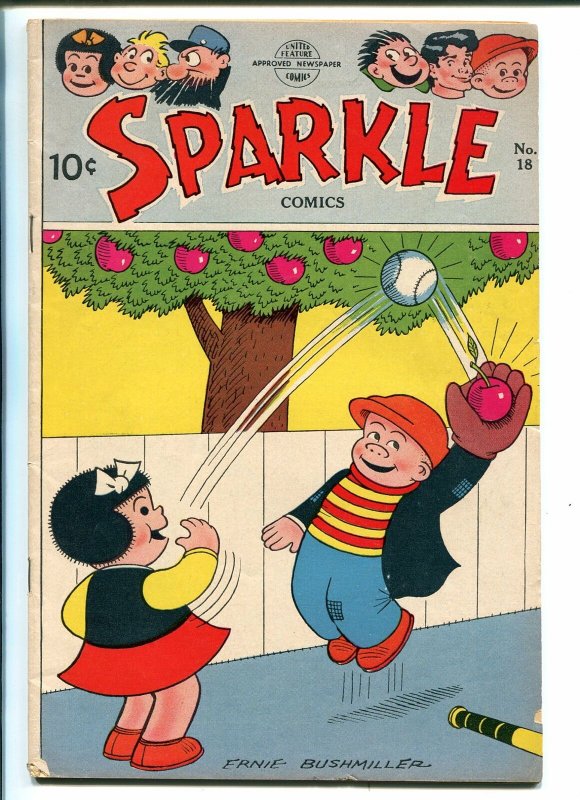 SPARKLE #18 1951-UNITED FEATURES-NANCY-ERNIE BUSHMILLER-LI'L ABNER-fn