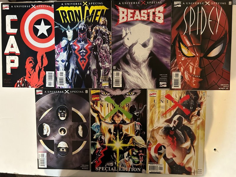 *Universe X (2000) 0-12, X + 7 Specials 21 hg bks X-Men