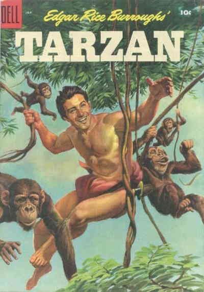 Tarzan (Dell) #70 VG ; Dell | low grade comic July 1955 Edgar Rice Burroughs