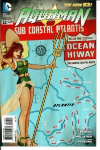 DC Comics! It's Aquaman! Issue #32! The New 52! Bombshells Variant!