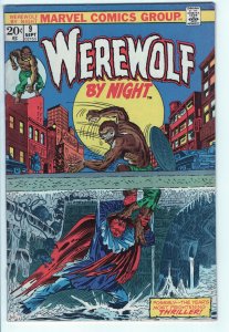 WEREWOLF BY NIGHT #9 - 4.5 - OW-W