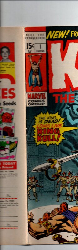 Kull the Conqueror #1 - Wally Wood - Origin Kull - 1971 - (-VF)