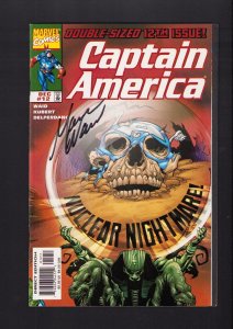 Captain America #12 - SIGNED BY MARK WAID! (9.0/9.2) 1998