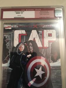 Universe X: Cap 1 DF CGC 9.8 red Label (old modern Label)