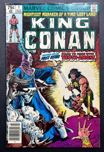 King Conan #1 (1980)Newsstand - 1st App of Conn, Son of Conan - Buscema Art - FN