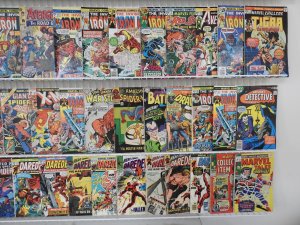 Huge Lot 150+ Silver/Bronze Comics W/ Daredevil, Hulk, +More! See desc