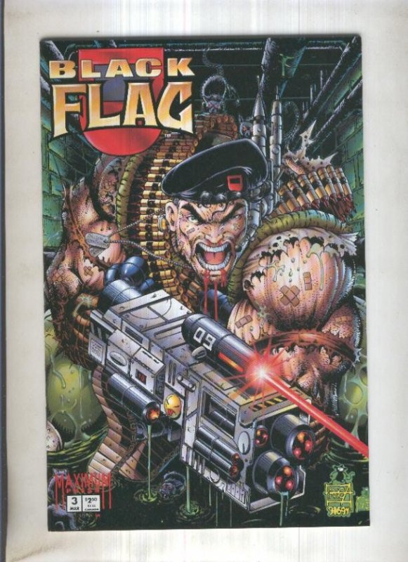 BLACK FLAG, Vol.1 No.03: Blood (Maximum Press 1995)