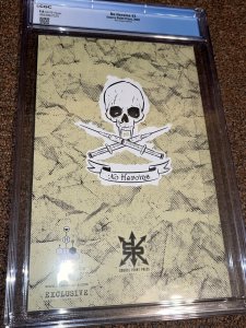 No Heroine 3 (2020), Hive Comics, Peach Momoko Virgin Variant, CGC Graded 9.8