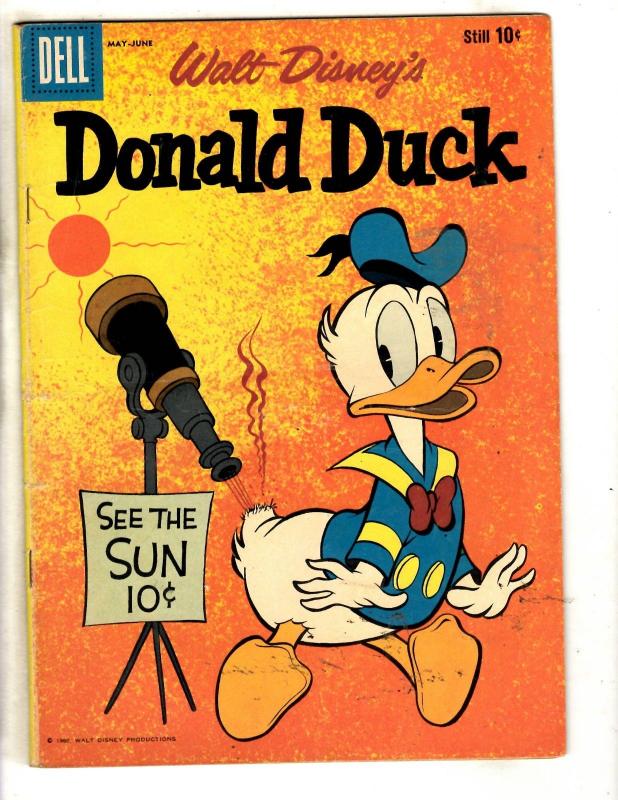 Walt Disney's Donald Duck # 71 FN 1960 Silver Age Dell Comic Book Mickey JL1