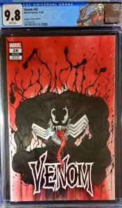 ️ Venom #28 CGC 9.8 Virgin Edition Peach Momoko Variant COA  Knull crain