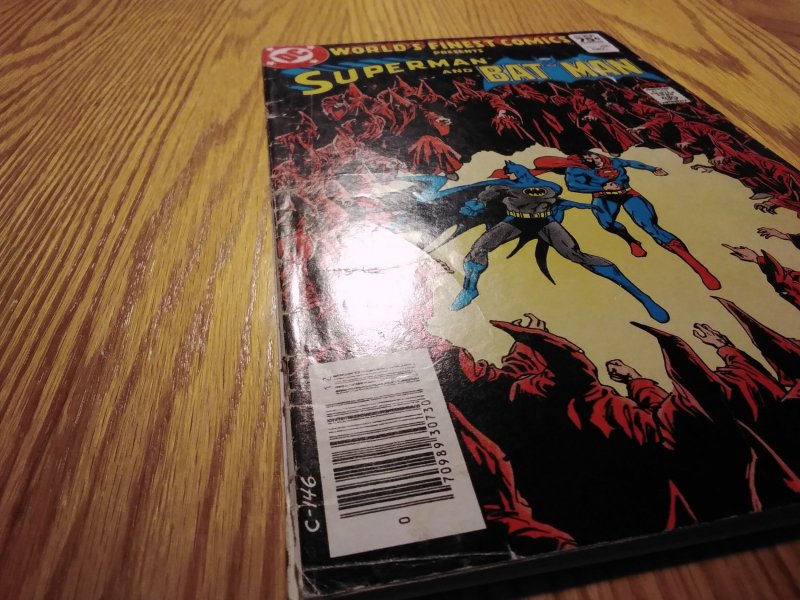 World's Finest Comics #286 CPV Newsstand Edition (1982)