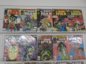 Savage She-Hulk #'s 1-25 Complete Set!!! Avg VF+ Condition!!!