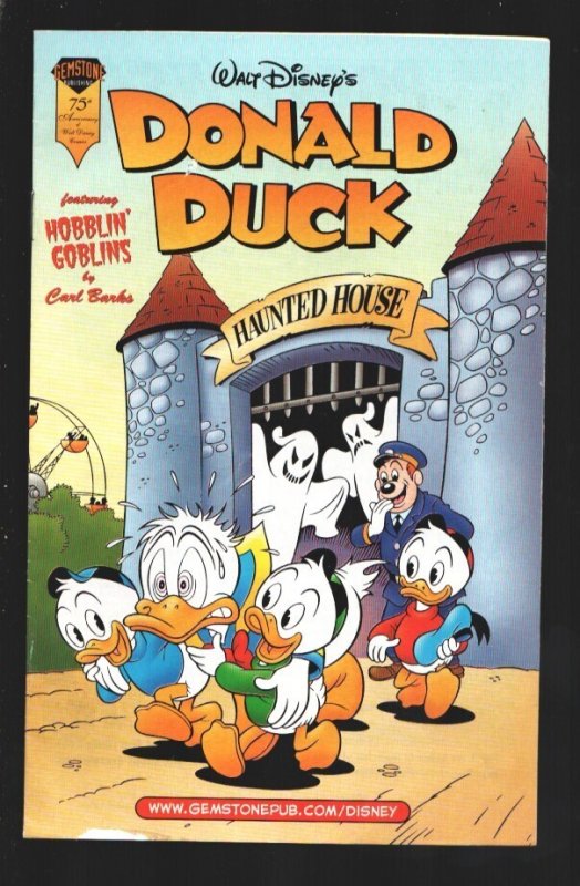 Donald Duck -Haunted House Promotional Comic 2005-Gemstone-Carl Barks art-Gho...