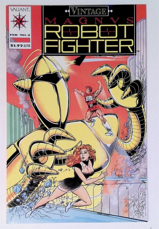 Vintage Magnus Robot Fighter #2 (Feb 1992, Valiant) FN