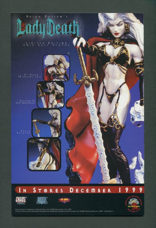 Lady Death Judgement War #2  /   9.6 NM+   /  December 1999