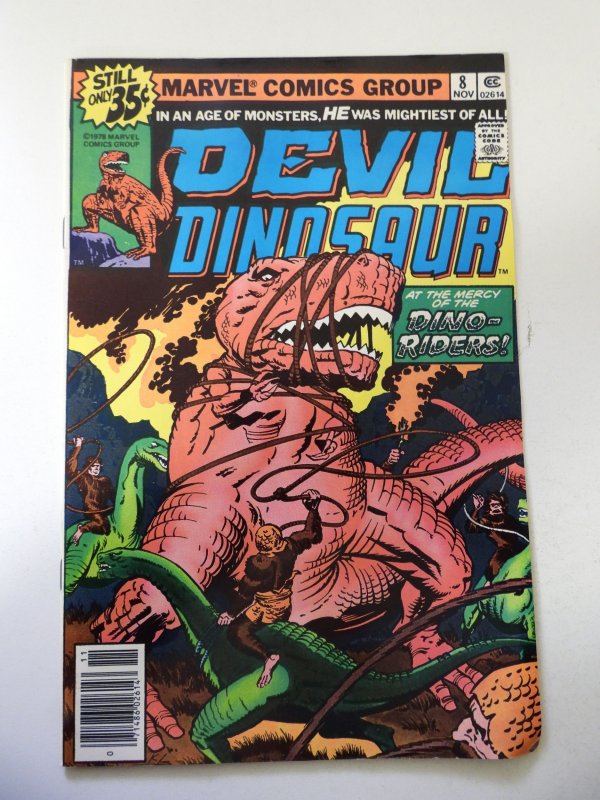 Devil Dinosaur #8 (1978) FN+ Condition