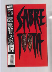 Sabretooth #1 - First solo series featuring Sabretooth (8.5/9.0) 1993