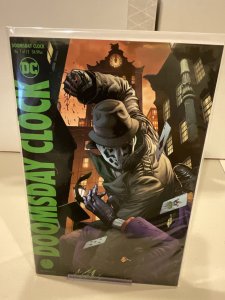 Doomsday Clock #7  Rorschach Variant Cover!  9.0 (our highest grade)