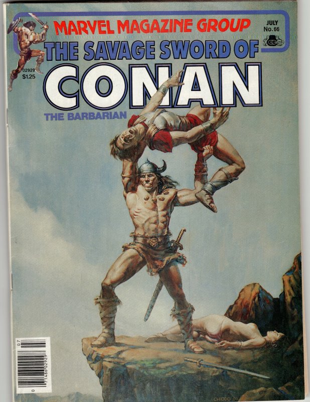 The Savage Sword of Conan #66 (1981) Conan