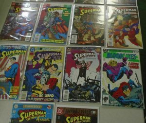 Superman Annual Comic Lot 35 different books average 8.0 VF (years vary)