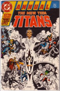 New Teen Titans   vol. 2  Annual # 4 FN