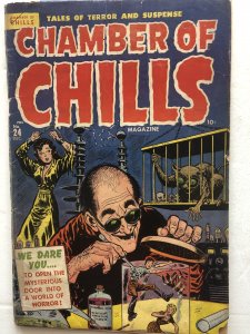 Chamber of Chills 24,VG, bondage classic cvr(detached)