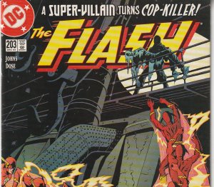 The Flash(vol. 2)# 203  Rogue Cop Killer !