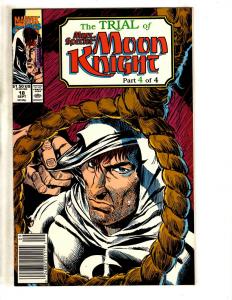 Lot Of 10 Moon Knight Marvel Comic Books # 11 12 13 14 15 16 17 18 19 20 CR41