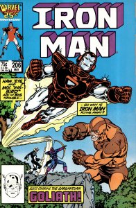 Iron Man #206 (1986) Iron Man