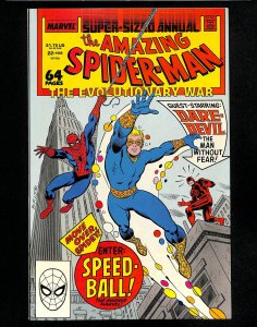Amazing Spider-Man Annual #22 1st App. Speedball