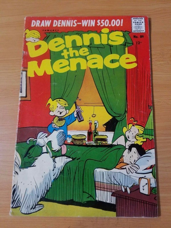 Dennis the Menace #89 ~ VERY GOOD - FINE FN ~ (1967, Hallden / Fawcett Comics)