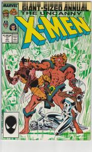 4 X-Men Marvel Comic Books Annual # 9 10 11 13 Wolverine Storm Colossus WM6