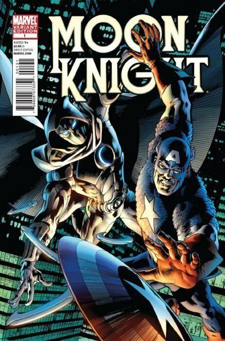 MOON KNIGHT #1 (2011) 1:25 Mark Texeira & Bryan Hitch Variants set NEAR MINT.