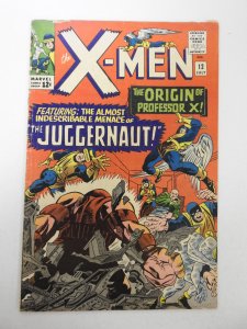 The X-Men #12 (1965) VG- Condition ink 1st page, pencil fc and interior coupon