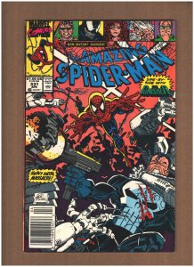 Amazing Spider-man #331 Newsstand Marvel 1990 VENOM PUNISHER BLACK CAT VF+ 8.5