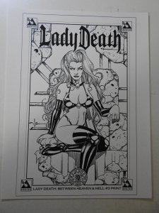 Lady Death: Between Heaven and Hell #3 10th Anniversary Print Set (1995) VF/NM!