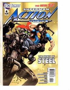 Lot Of 4 Action Comics Feat. Superman DC Comic Books New 52 # 2 3 4 5 J284