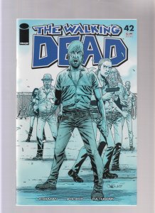 WALKING DEAD #42 - ADLARD COVER + INTERIOR - CAROL DIES (9.2 OB) 2007
