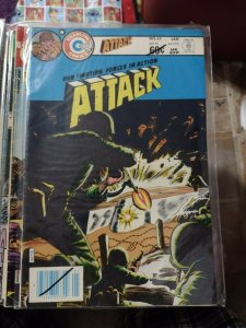 ATTACK OUR FIGHTING FOURCES IN ACTION # 44 1984 CHARLTON COMICS