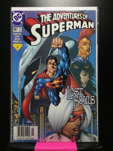 Adventures of Superman #587 Newsstand Edition (2001)