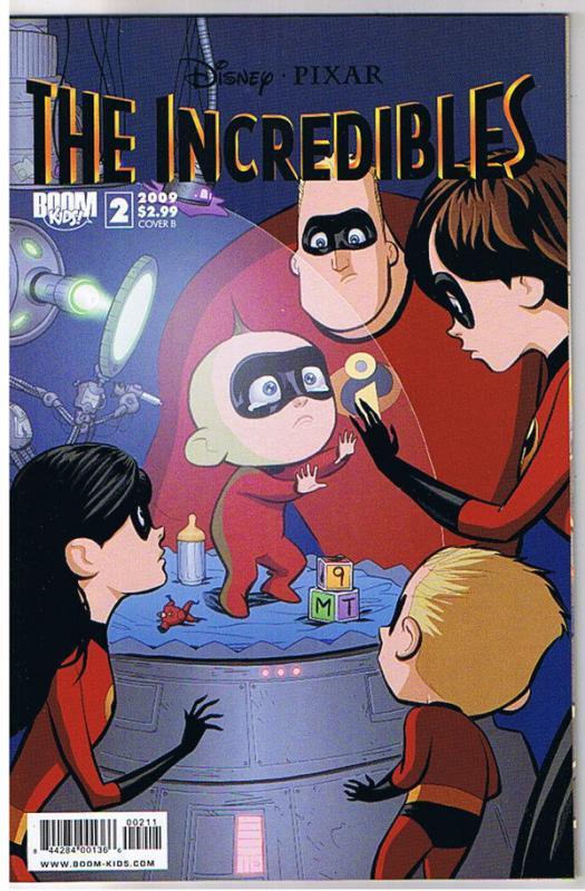 The INCREDIBLES #2 B, NM, Disney Pixar, Boom Studios, 2009, more in store