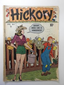 Hickory #4 (1950) GD Condition Moisture stain