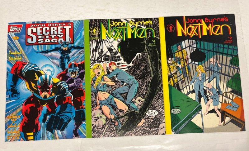 6 Comics Flash Gordon 1 1 Secret City 0 NextMen 2 4 Hardcase 16 70 JW20