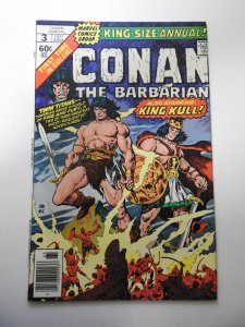Conan the Barbarian Annual #3 (1977) VF- Condition