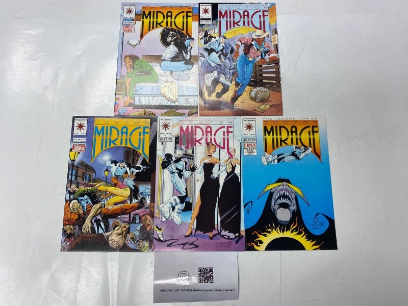 5 Second Life Doctor Mirage VALIANT comic books #3 4 5 6 7 9 KM33