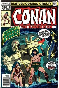 Conan the Barbarian #90  Newsstand Marvel  FN