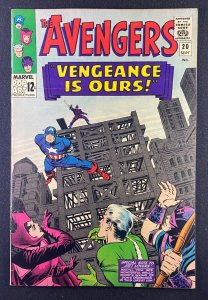 Avengers (1963) #20 FN/VF (7.0) Jack Kirby Bondage Cover un